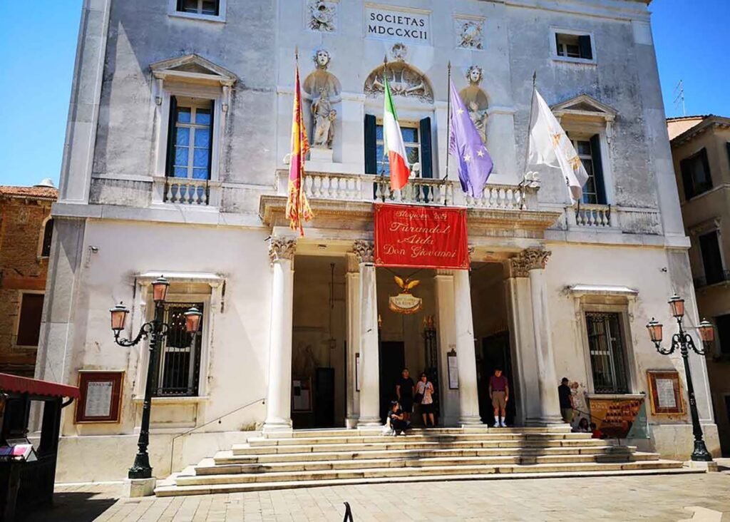 Teatro La Fenice opera house in Venice, Italy